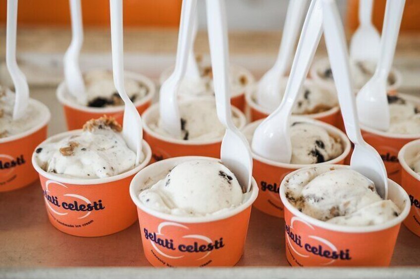 Ice cream at Gelati Celesti