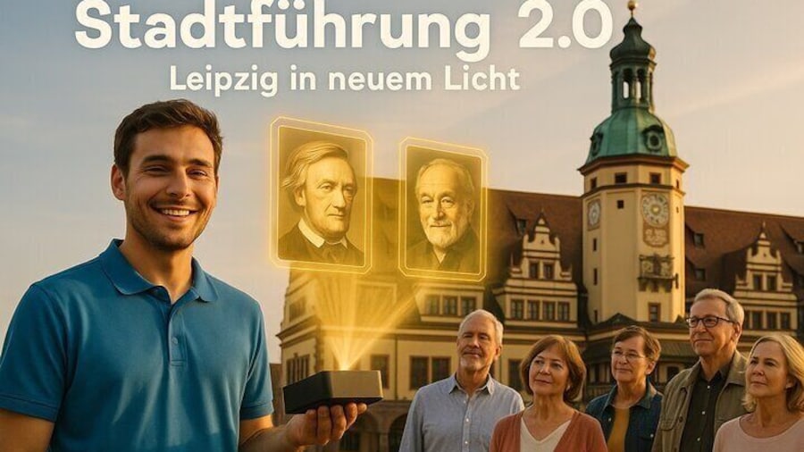 Leipzig in a new light - guided city tour 2.0 with wow effect!