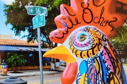 リトル ハバナ ウォーキング ツアー + 1 時間のエバーグレーズ エアボート ライド