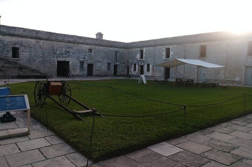 Courtyard of the Castillo De San Marcos