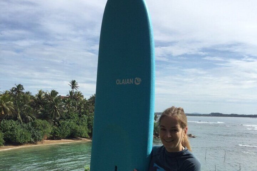 Private Surf Lesson in Weligama bay