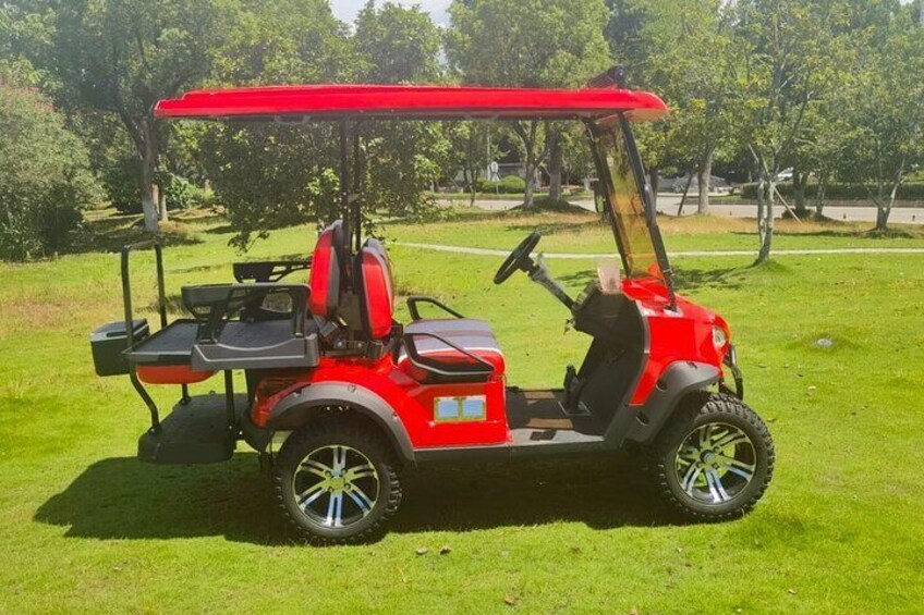 Golf Cart Island Tour in Grand Turk