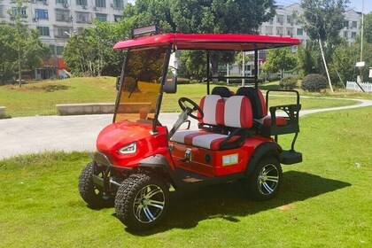 Golf Cart Island Tour in Grand Turk