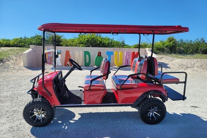 Mangrove and Island Tour Experience by UTV and Golf Cart Grand Turk