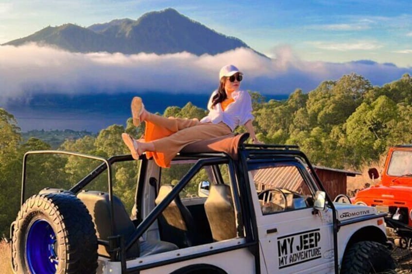  Mount Batur Jeep Tour