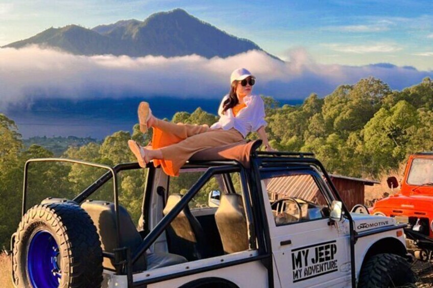  Mount Batur Jeep Tour