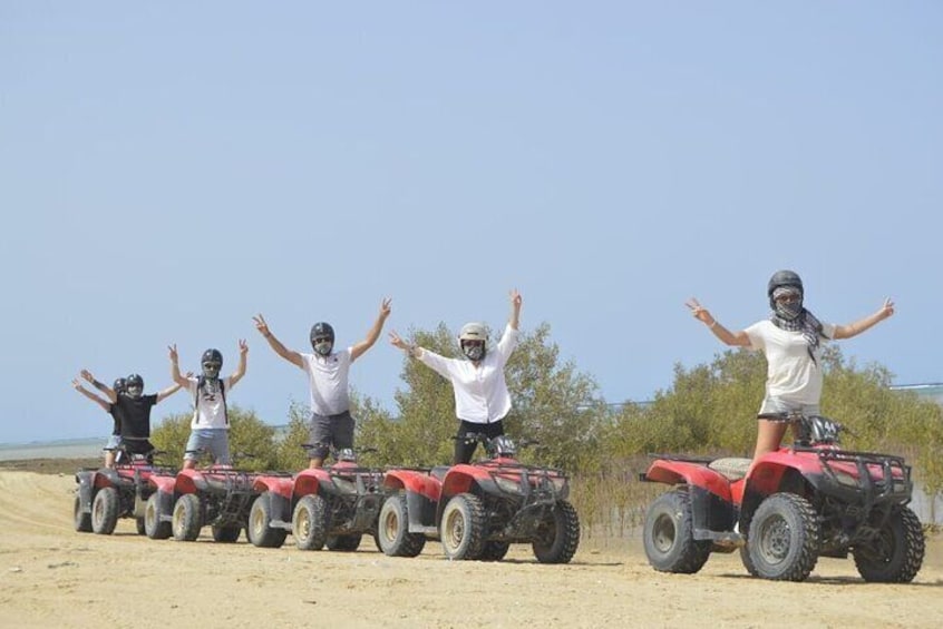 Super Safari Quad, Jeep, Camel Ride with Dinner at Bedouin village Marsa Alam