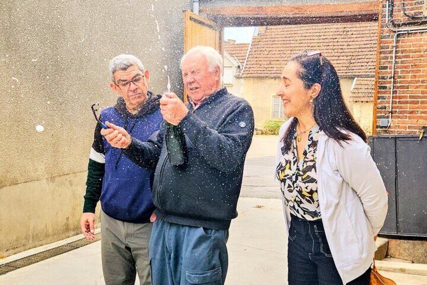 Visit small champagne producers.