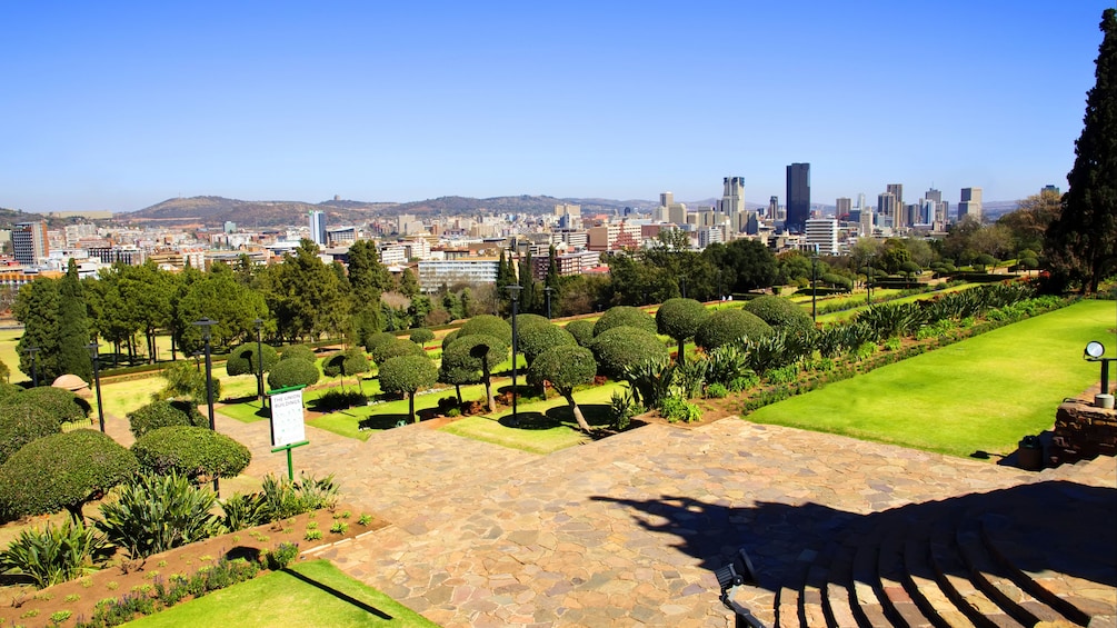 View from Union Buildings in Pretoria