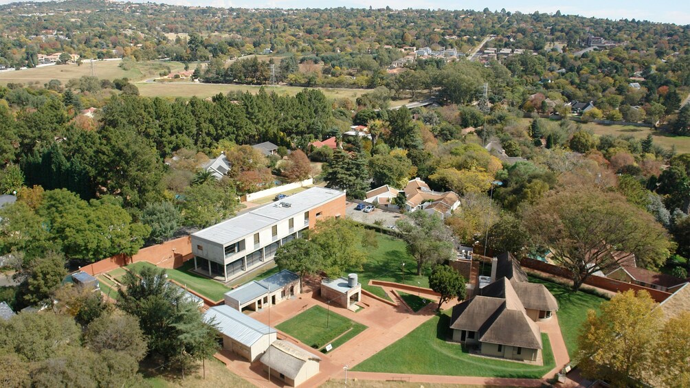 Aerial view of Johannesburg