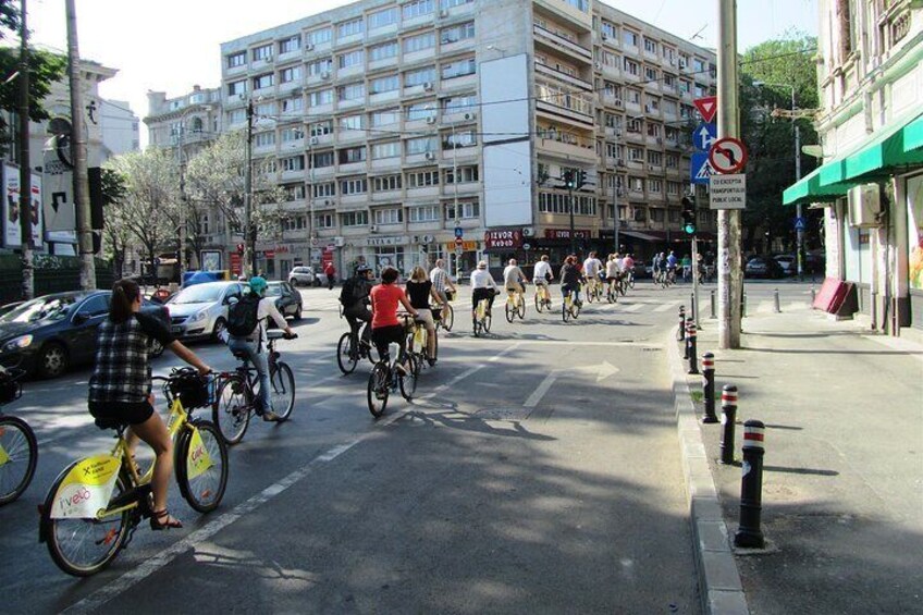 Bicycle Sightseeing in Bucharest