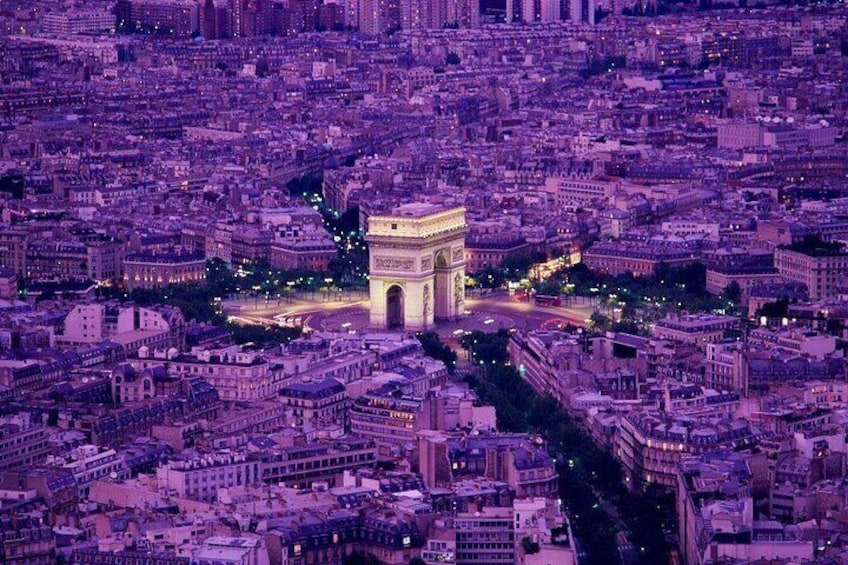 Skip-the-line Arc de Triomphe Rooftop tickets 