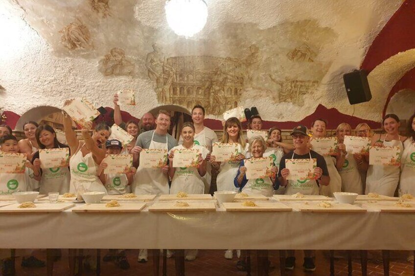 Cooking Class in Rome: Make Fettucine & Tiramisù with Chef Paolo