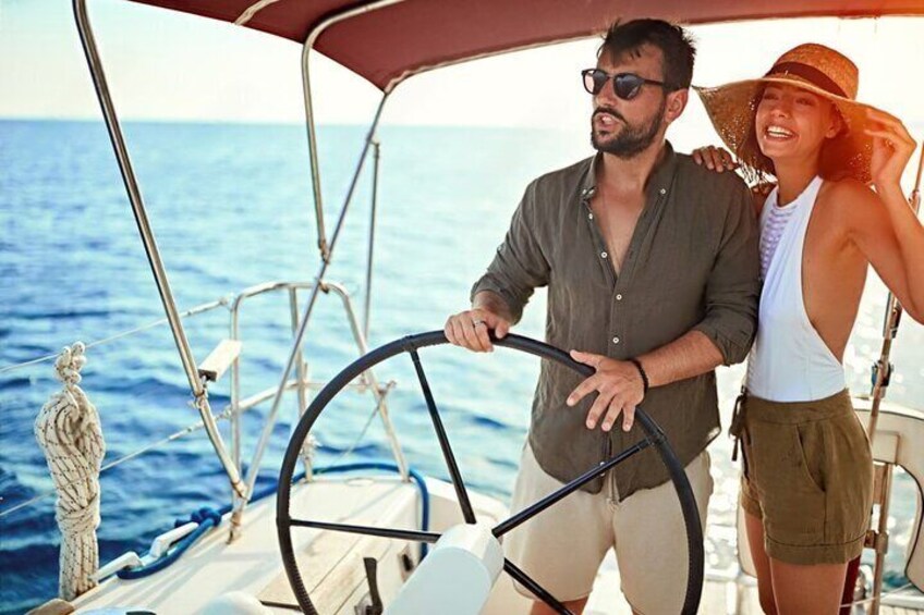 From Heraklion : Small Group 6 hours Sailing Trip to Dia Island