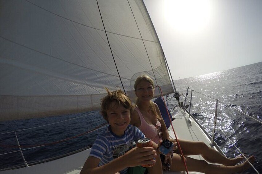 From Heraklion Crete: Semi Private 5.5 Hours Morning Sailing Trip to Dia Island