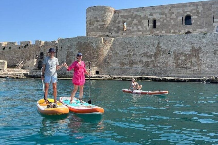 2 Hours guided tour in Sup in the Syracuse coast