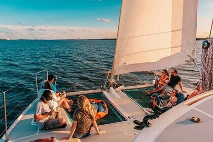 Sunset Catamaran Sail in Cocoa Beach