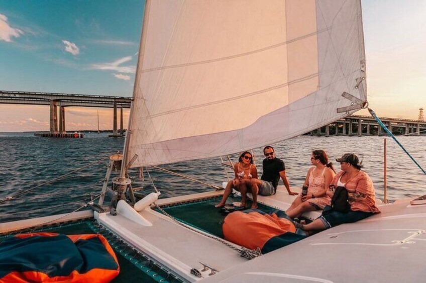 Sunset Catamaran Sail in Merritt Island