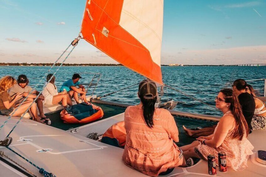 Sunset Catamaran Sail in Merritt Island