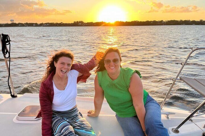 Sunset Catamaran Sail in Merritt Island