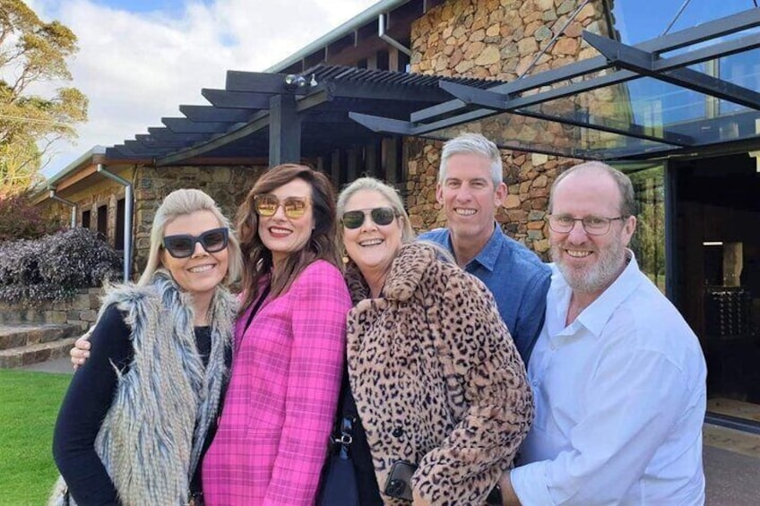 Fun, friendship and laughter at Vasse Felix.