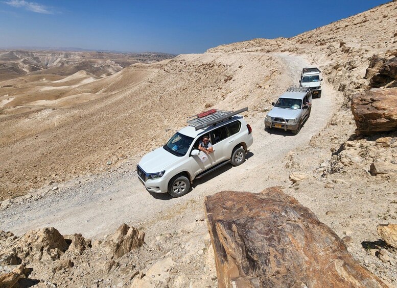 Picture 1 for Activity From Jerusalem: Judean Desert Jeep Adventure