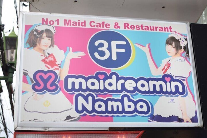 The most exciting maid cafe in Osaka!