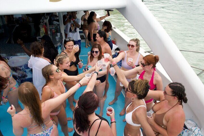 Punta Cana Booze Cruise, Snorkeling, Sand-Bar with Entertainment