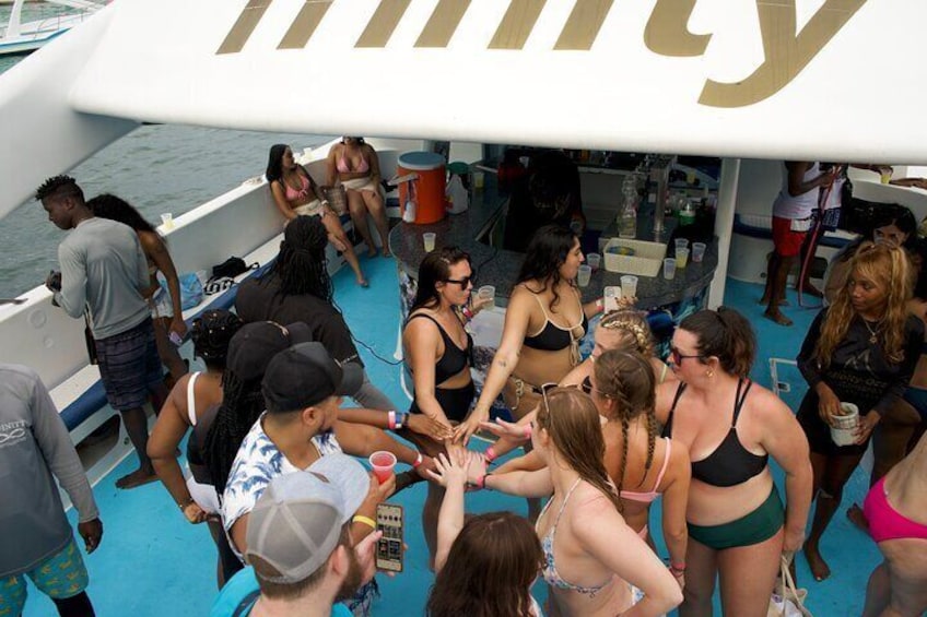 Punta Cana Booze Cruise, Snorkeling, Sand-Bar with Entertainment
