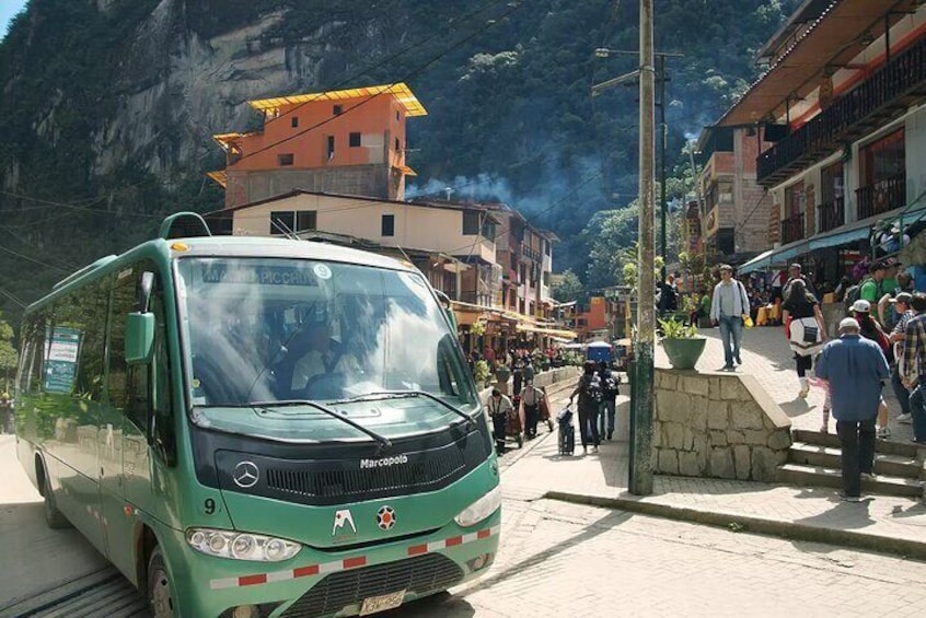 Bus to Machu Picchu