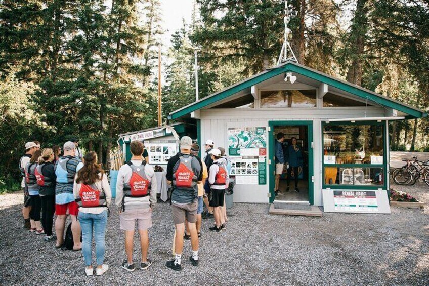 River Explorer Big Canoe Tour in Banff National Park