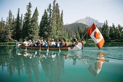 River Explorer Big Canoe Tour in Banff National Park