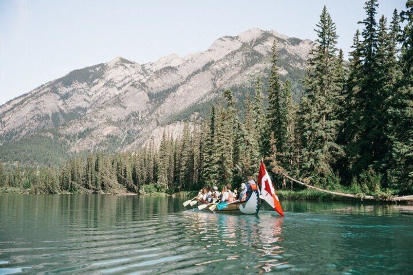 River Explorer Big Canoe Tour in Banff National Park