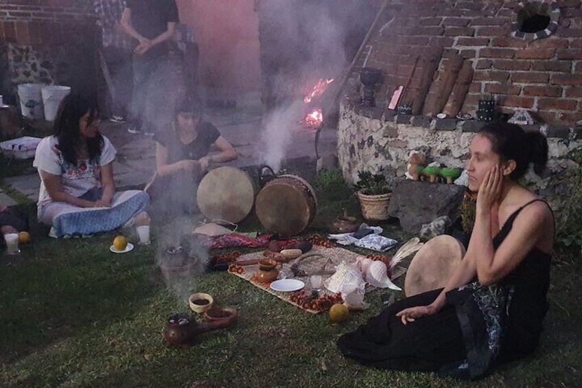 Temazcal-Pre-Hispanic Ceremony in Teotihuacán