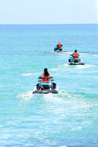 Combo:Speed Boat & Wave Runner with Food, Drink,Transportation & Beach Club
