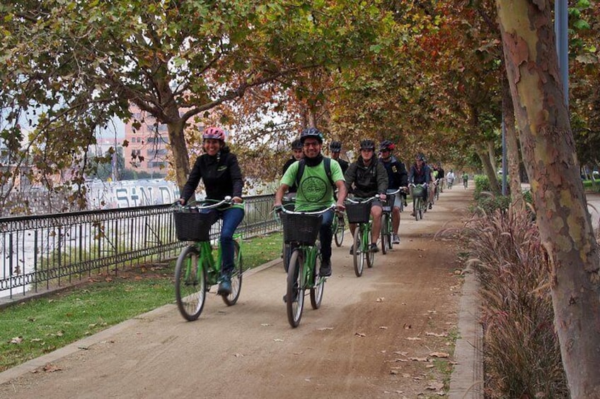 Santiago Highlights City Bike Tour 