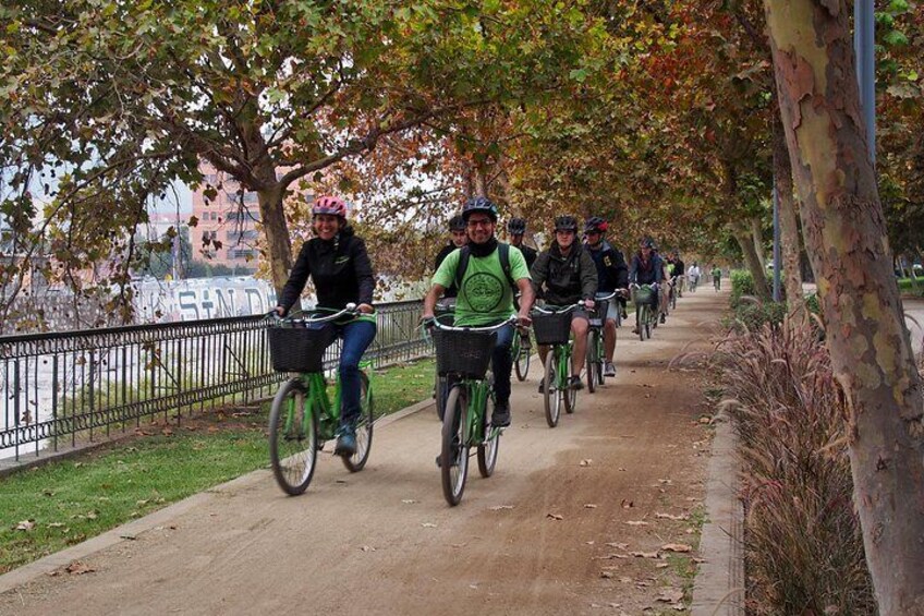 Santiago Highlights City Bike Tour