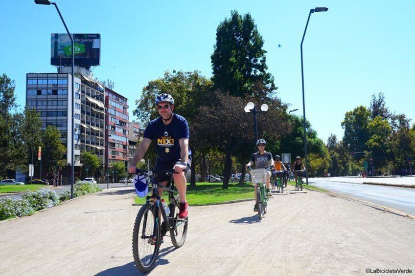 Santiago Highlights City Bike Tour