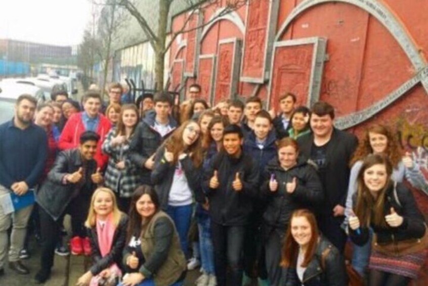 "Legacy of The Troubles 2hrs Mural and Political Taxi Tour"