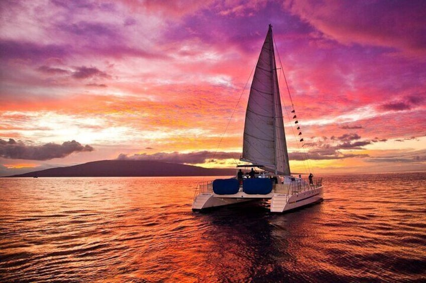 Private Sunset Catamaran in the West of Mauritius with Dinner