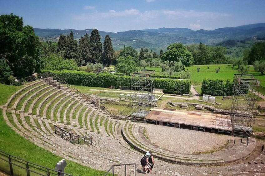 Fiesole. Art and history over the horizon