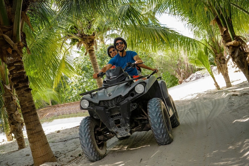 ATV Jungle Trail & Beach Club In Riviera Maya With Transportation