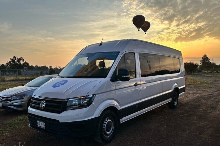 round transportation from CDMX to Teotihuacan