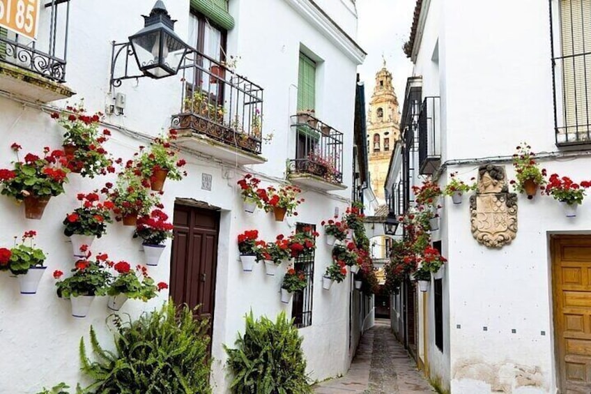 Beautiful narrow streets of Cordoba