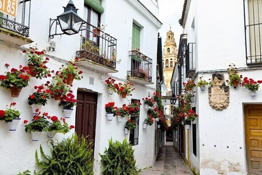 Beautiful narrow streets of Cordoba