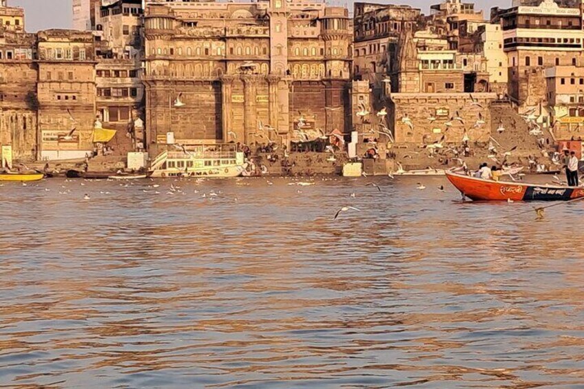 Morning view of the Ghat