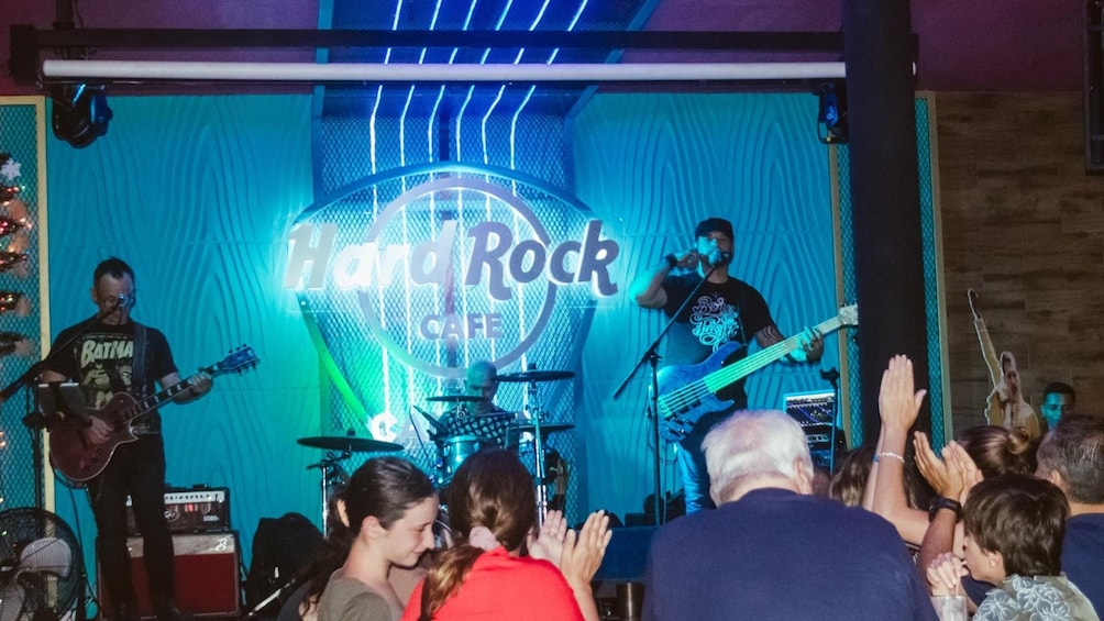 Night City Tour of Cancun and Live Music and Cocktails at Hard Rock Cafe