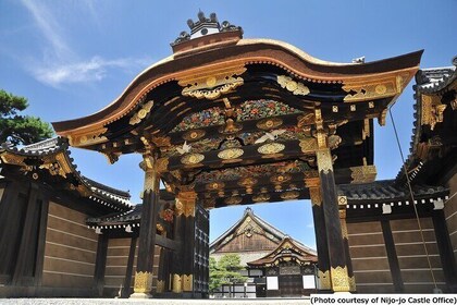 Kyoto Morning-Golden Pavilion ＆ Kyoto Imperial Palace from Kyoto