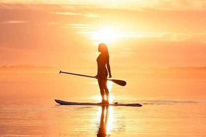 Freitagabend Pints und Paddle Party in Fort Lauderdale