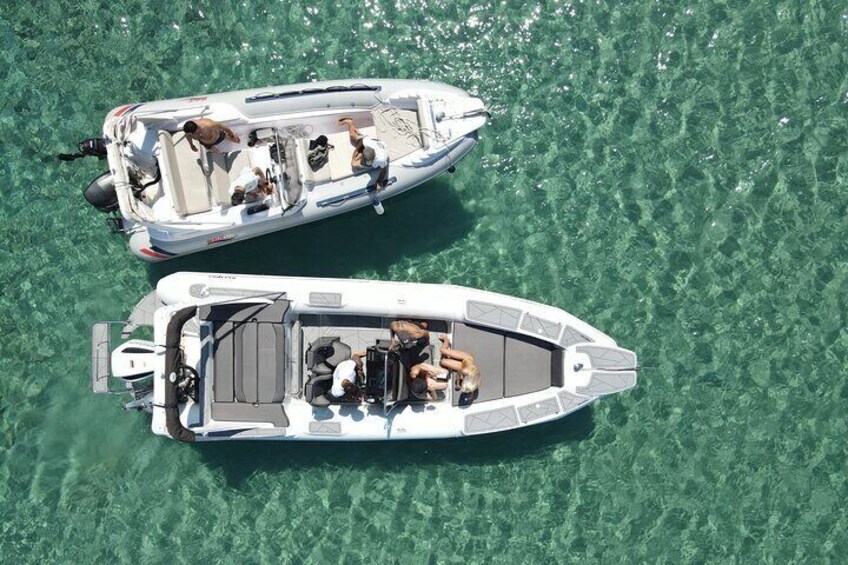 Private Half-Day Boat Rental in Milos Island 